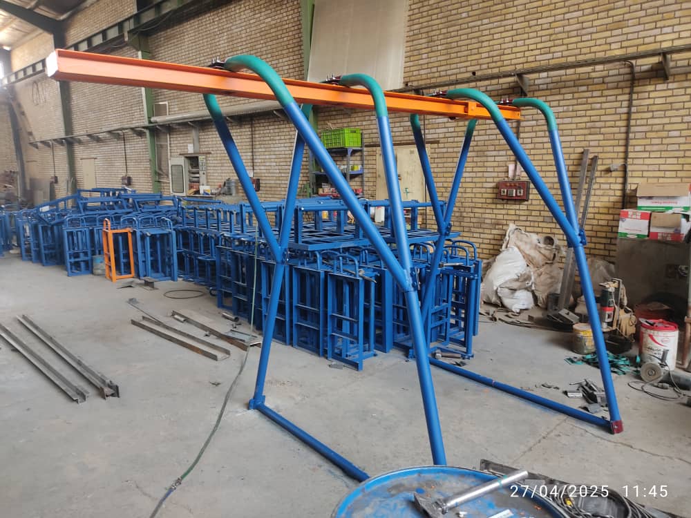 تولید و فروش قالب فلزی بتن شرکت دیسا صنعت آسیا در جهرم